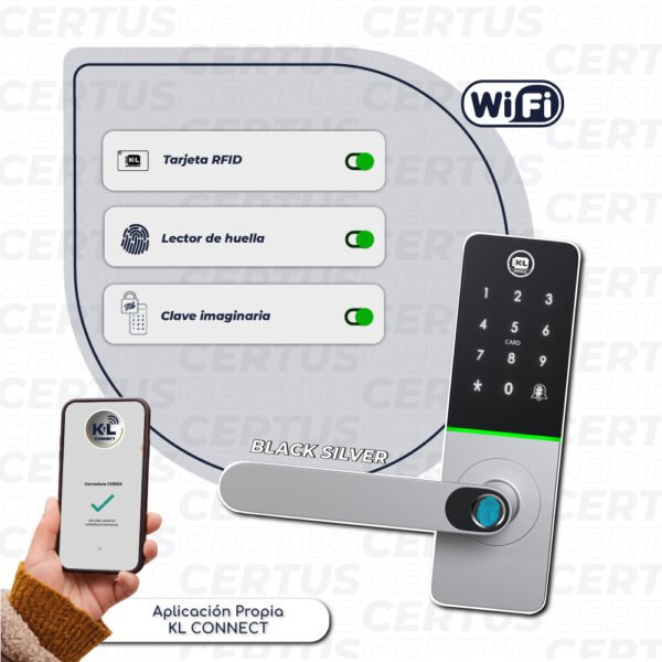 Cerradura Inteligente Moressco Certus BS