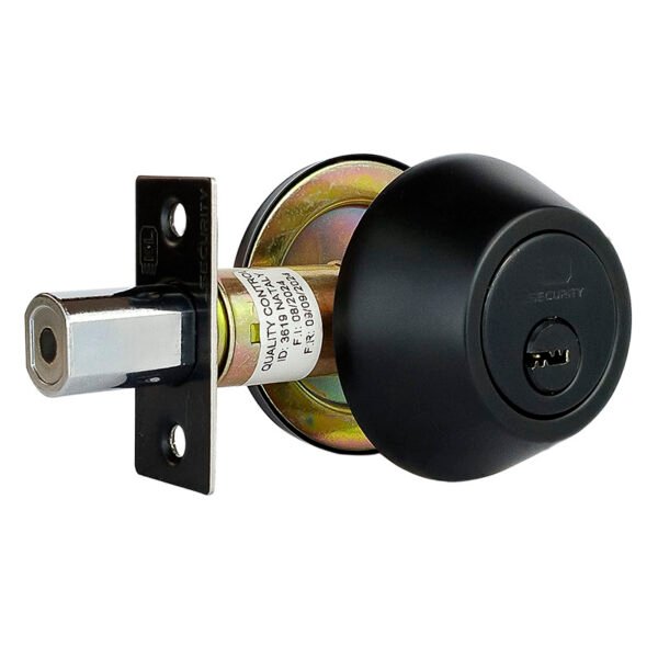 Cerradura Auxiliar Moressco Cerrojo KL 107 Black Llave – Mariposa