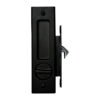Cerradura Pico de Loro Moressco KL 302-1 Black – Tipo Cazuela Baño
