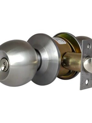 Pomo Cilíndrico KL 501 E Black · KL Cerraduras