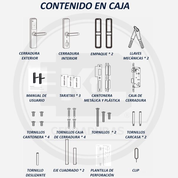 Cerradura Inteligente Moressco Presidium