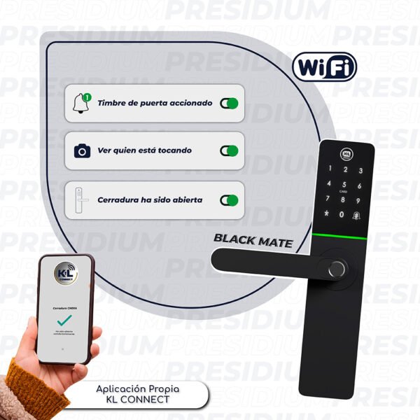 Cerradura Inteligente Moressco Pretium