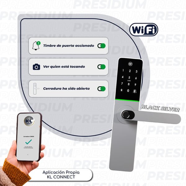 Cerradura Inteligente Moressco Pretium BS