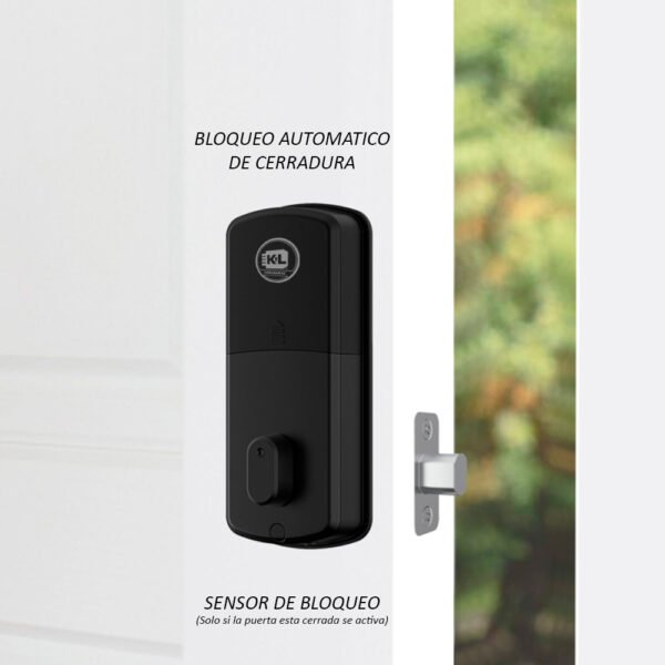 Cerradura Inteligente Moressco Cerrojo Digital Singa