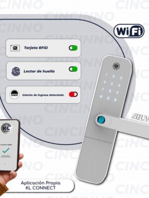 Cerradura Inteligente LAUS Bluetooth · Manija Digital · KL Cerraduras