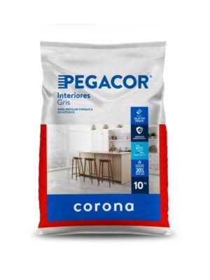 Pegacor GRIS Interiores X 10 KG CORONA 901061501