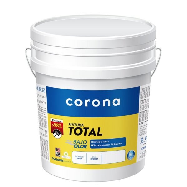 Pintura Total Blanco 5GL CORONA 407961931