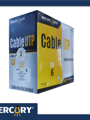 ECA02-TTA196 MERCURY Cable UTP CAT 5 /titanium Interior Rollo *305m