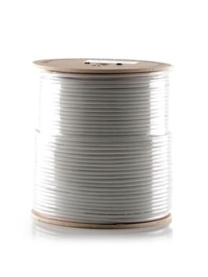 MERCURY Cable Coaxial Blanco Rg6-u 95%
