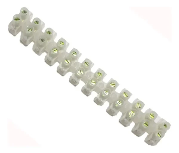 MERCURY Regleta Electrica 15A 12 Lineas Paquete X 10 Unidades