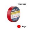 MERCURY Cinta Aislante Colores ROJA 5MTS MERCURY Cinta Aislante Colores ROJA 5MTS