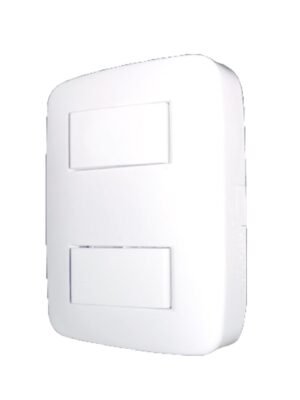 MERCURY Interruptor Doble S-poner Blanca