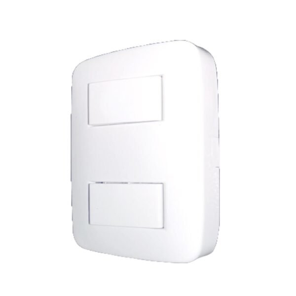 MERCURY Interruptor Doble S-poner Blanca