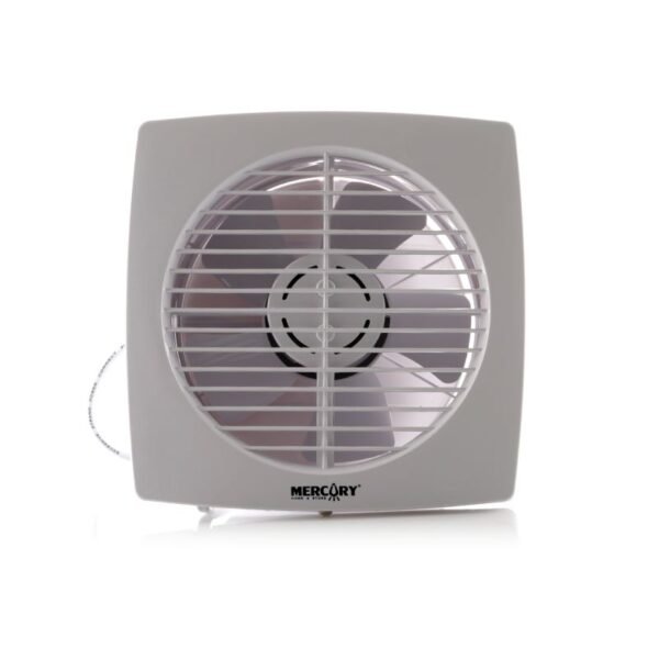 EVE03-1 MERCURY Extractor DE AIRE 8" CON Rejilla Blanco