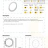 MERCURY Panel Incrustar 5" 9W MERCURY Panel Incrustar 5" 9W