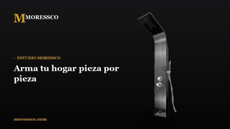Arma tu hogar pieza por pieza - Moressco