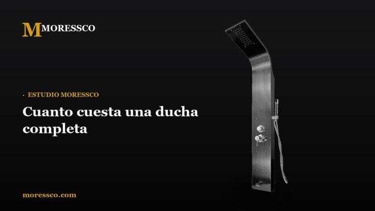 Cuanto cuesta una ducha completa - Moressco
