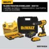 TALADRO INALAMBRICO 1/2" 20V DEWALT + ACCESORIOS 100PCS DCD7781S2A-B3+BAT2AH+KIT100