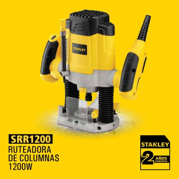 RUTEADORA STANLEY 1200W SRR1200-B3 RUTEADORA STANLEY 1200W SRR1200-B3