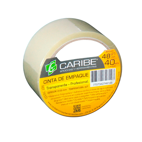 Repuesto Cinta Empaque Caribe 48Mmx40Mts para Ducha · Boccherini Repuesto Cinta Empaque Caribe 48Mmx40Mts para Ducha · Boccherini