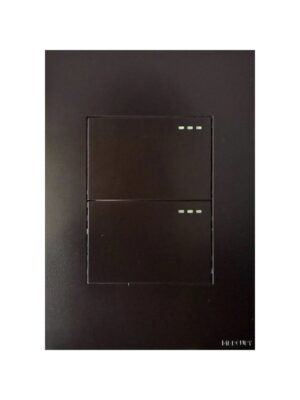 ETI101_INTERRUPTOR_DOBLE_CONMUTABLE_BLACK_LUXURY_1.jpg Interruptor Doble Conmutable Negro — Mercury Black Luxury