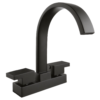 Mezclador 4” para Lavamanos Onyx, Cuello en Acero Inoxidable, Manija Plana, Color Negro Mezclador 4” para Lavamanos Onyx, Cuello en Acero Inoxidable, Manija Plana, Color Negro