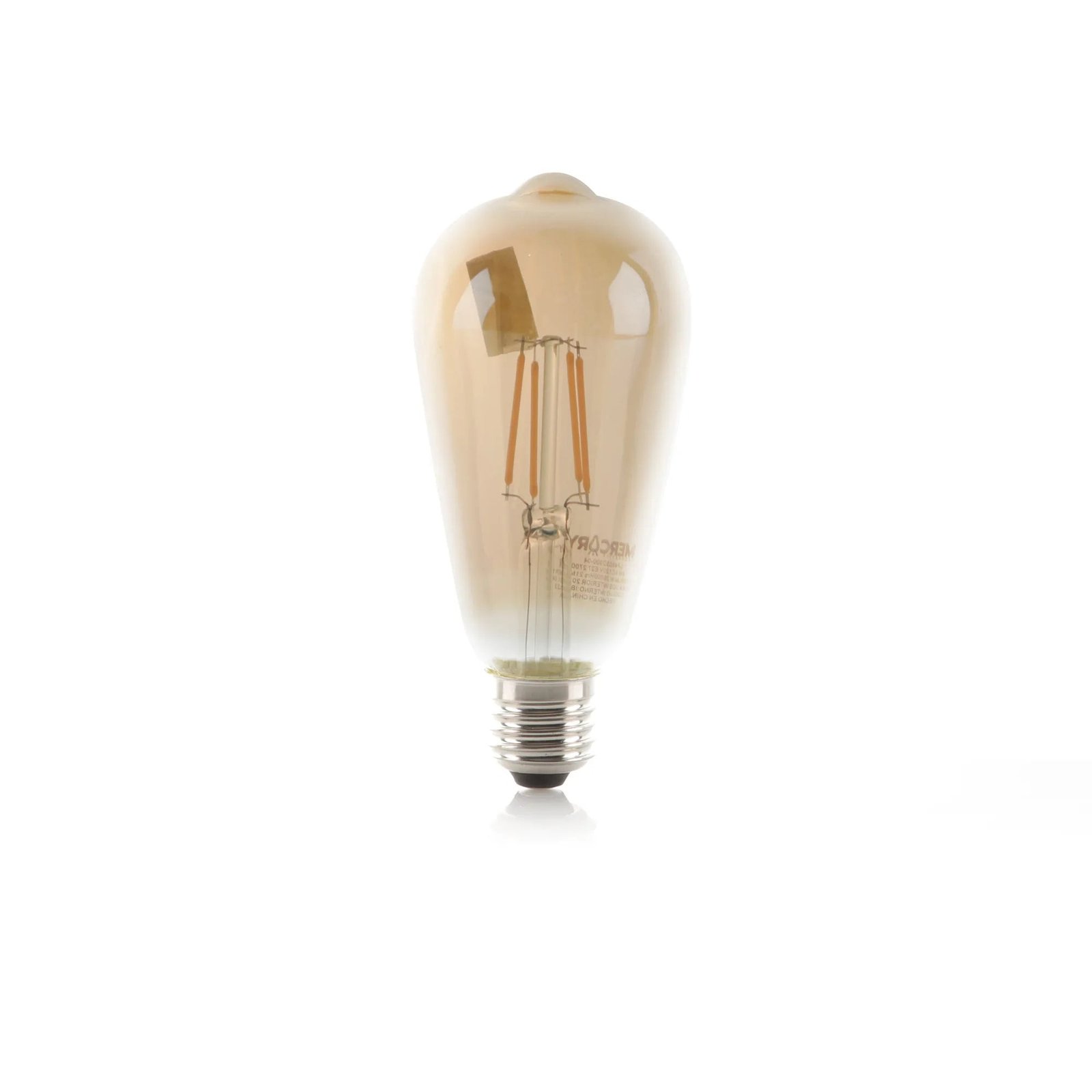 Bombillo LED Filamento Vintage ST64 4W E27 Luz Cálida Vintage — Mercury