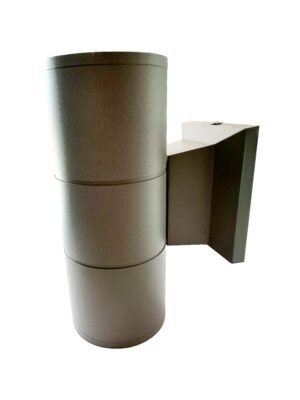 IDL87_APLIQUE_PARED_GU10_X2_CILINDRO_GRIS_1.jpg Aplique LED de Pared Cilindro Negro — Mercury