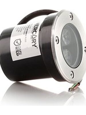 Bala LED de Piso 3W Satín Luz Cálida 3000K — Mercury