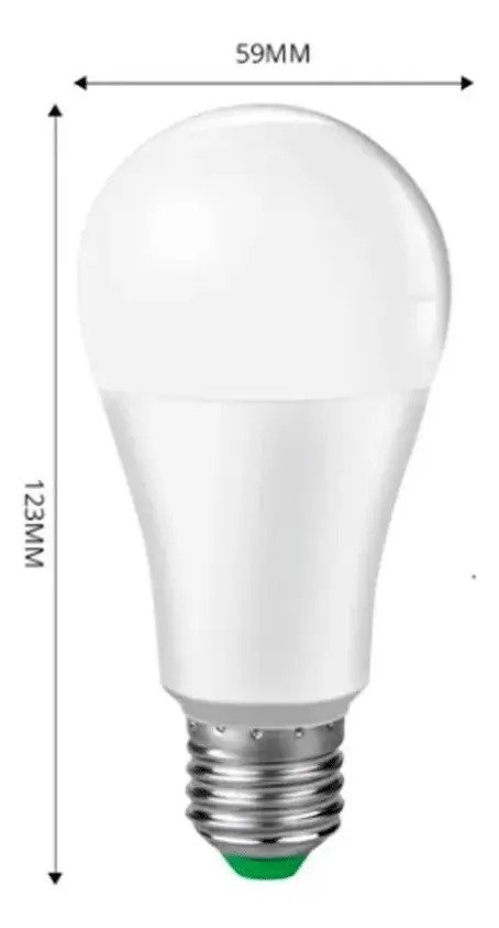 Bombillo LED 5W E14 Luz Cálida 3000K — Mercury — vista 6 Bombillo LED 5W E14 Luz Cálida 3000K — Mercury — vista 6