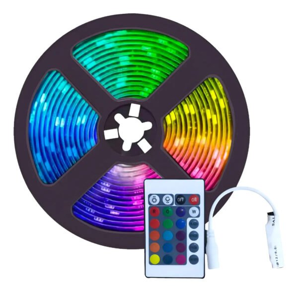 Cinta LED RGB 12V x5m — Mercury — vista 1 Cinta LED RGB 12V x5m — Mercury — vista 1
