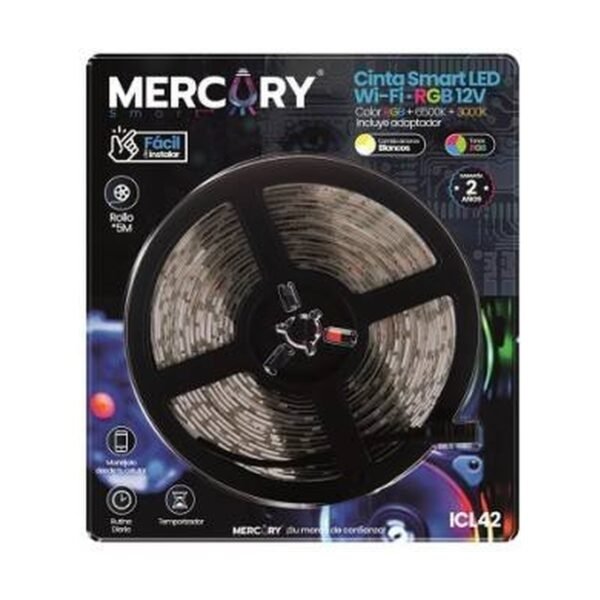 cinta-led-smart-wifi-rgb-12v-x5m-mercury-2-cuadrada Cinta LED Smart WiFi RGB 12V x5m — Mercury