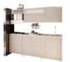 Cocina Integral Socoda Génova 210 Almendra-Beige 4 Gas — Derecha Cocina Integral Socoda Génova 210 Almendra-Beige 4 Gas — Derecha