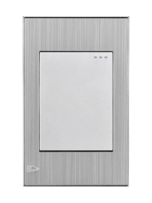 eti43.jpg Interruptor Sencillo Negro — Mercury Plus Negro