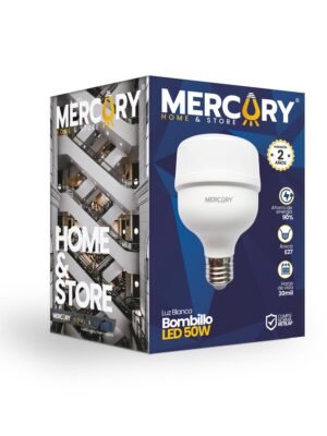 Bombillo LED 50W Luz Fría 6500K — Mercury