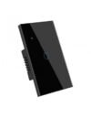 Interruptor Inteligente Sencillo Negro Táctil WiFi — Mercury Smart Home