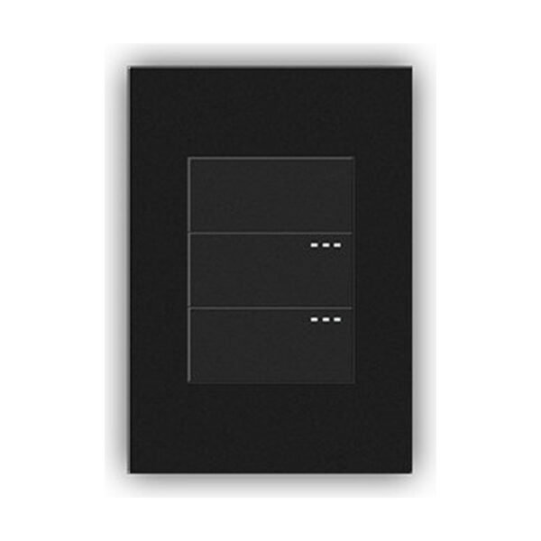 interruptor-triple-conmutable-negro-mercury-black-luxury-cuadrada Interruptor Triple Conmutable Negro — Mercury Black Luxury