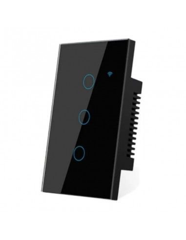interruptor-triple-smart-home-black-touch-wifi-sc03-blk-mc.jpg Interruptor Inteligente Triple Negro Táctil WiFi — Mercury Smart Home