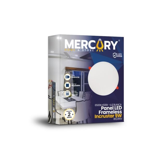 ipl111_render.jpg Panel LED Frameless Redondo Incrustar 9W — Mercury