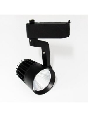 Spot LED para Riel Negro 10W Luz Cálida 3000K — Mercury