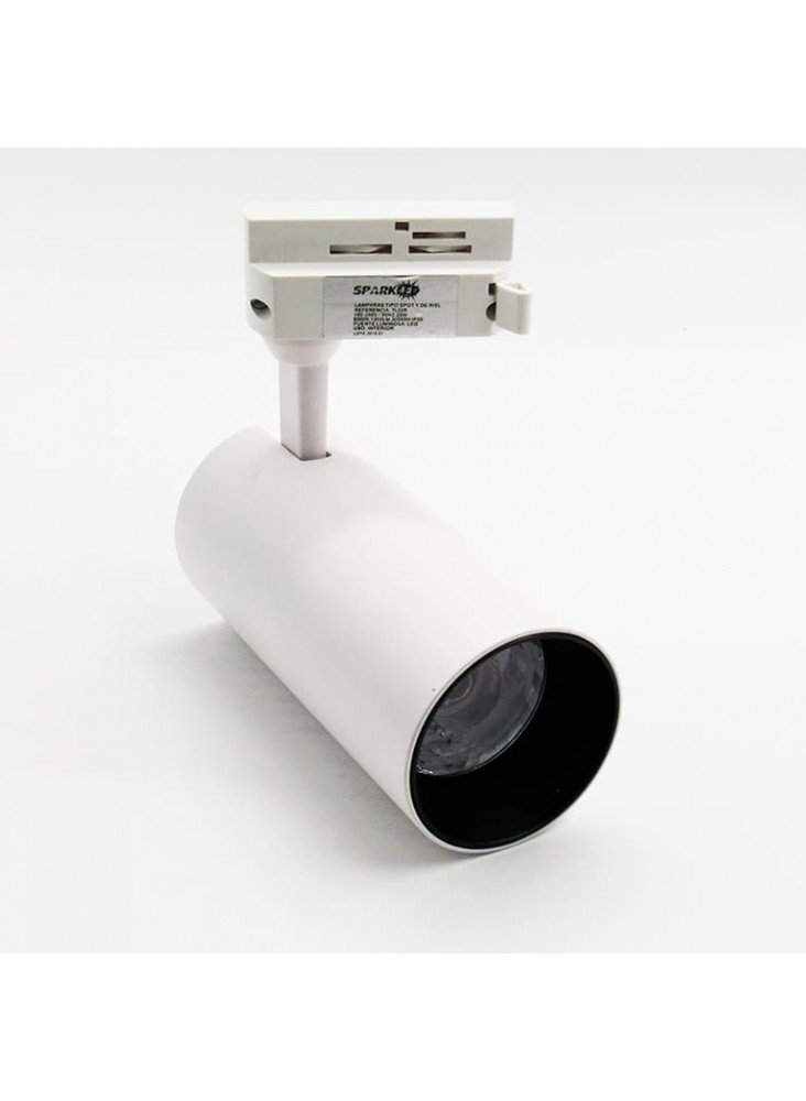 Spot LED para Riel Blanco 20W Luz Fría 6500K — Mercury