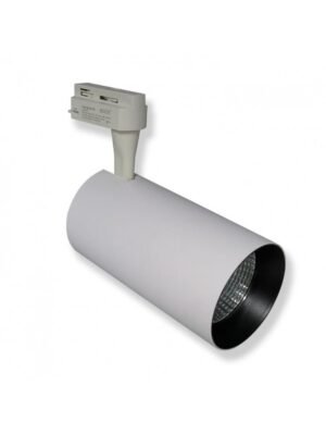 Spot LED para Riel Blanco 30W Luz Cálida 3000K — Mercury