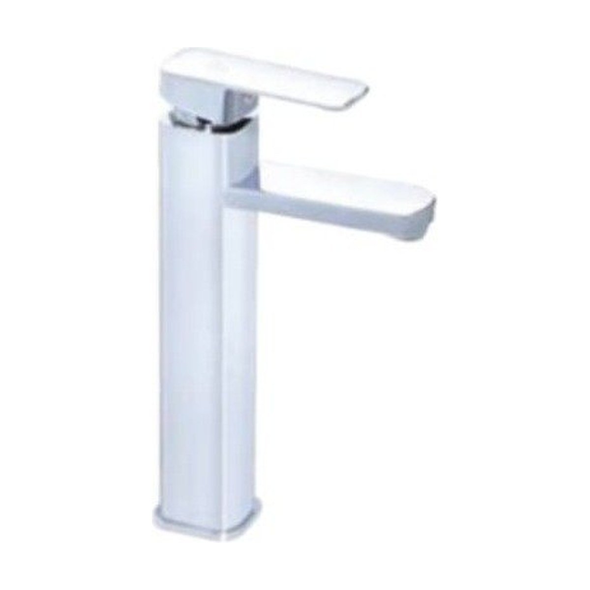 Llave Lavamanos Monocontrol Alta Cuadrada Unifer