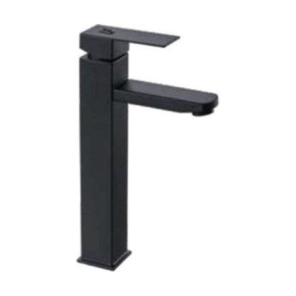 llave-lavamanos-monocontrol-alta-negra-unifer-cuadrada Llave Lavamanos Monocontrol Alta Negra Unifer
