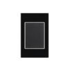 Placa Ciega Negra Espejo — Mercury Black Mirror