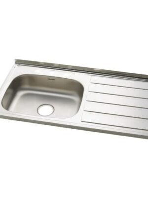 Platero Socoda 100x52 cm Escurridor Derecho Poceta Izquierda — Mezclador Platero Socoda 100x52 cm Escurridor Derecho Poceta Izquierda — Mezclador