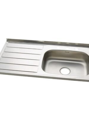 Platero Socoda 100x52 cm Escurridor Izquierdo Poceta Derecha — Mezclador Platero Socoda 100x52 cm Escurridor Izquierdo Poceta Derecha — Mezclador