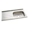 Platero Socoda 100x52 cm Escurridor Izquierdo Poceta Derecha — Monocontrol Platero Socoda 100x52 cm Escurridor Izquierdo Poceta Derecha — Monocontrol