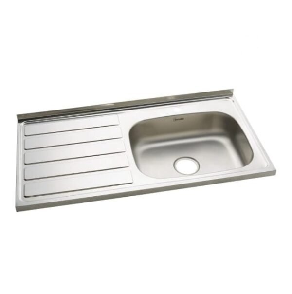 Platero Socoda 100x52 cm Escurridor Izquierdo Poceta Derecha — Monocontrol Platero Socoda 100x52 cm Escurridor Izquierdo Poceta Derecha — Monocontrol