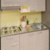 Platero Socoda 150x52 cm con Estufa 4 Gas — Escurridor Derecho Monocontrol Platero Socoda 150x52 cm con Estufa 4 Gas — Escurridor Derecho Monocontrol